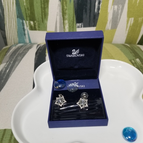 🌟Swarovski All Stars Aligned Drop Earrings Dangle Earrings Fairy Sparkle🌟🌟 - Picture 5 of 8